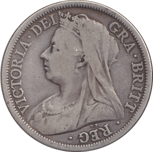 1899 HALFCROWN ( FINE ) - FLORIN - Cambridgeshire Coins