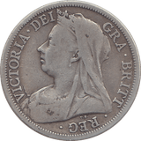 1899 HALFCROWN ( FINE ) - HALFCROWN - Cambridgeshire Coins