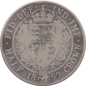 1899 HALFCROWN ( FINE ) - HALFCROWN - Cambridgeshire Coins