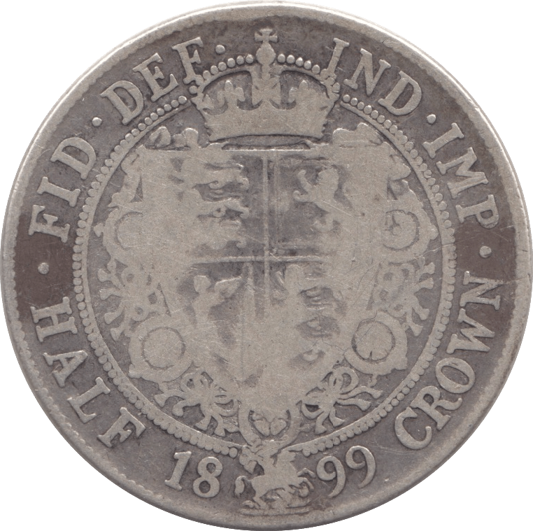 1899 HALFCROWN ( FINE ) - HALFCROWN - Cambridgeshire Coins