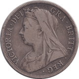 1899 HALFCROWN ( FINE ) - HALFCROWN - Cambridgeshire Coins