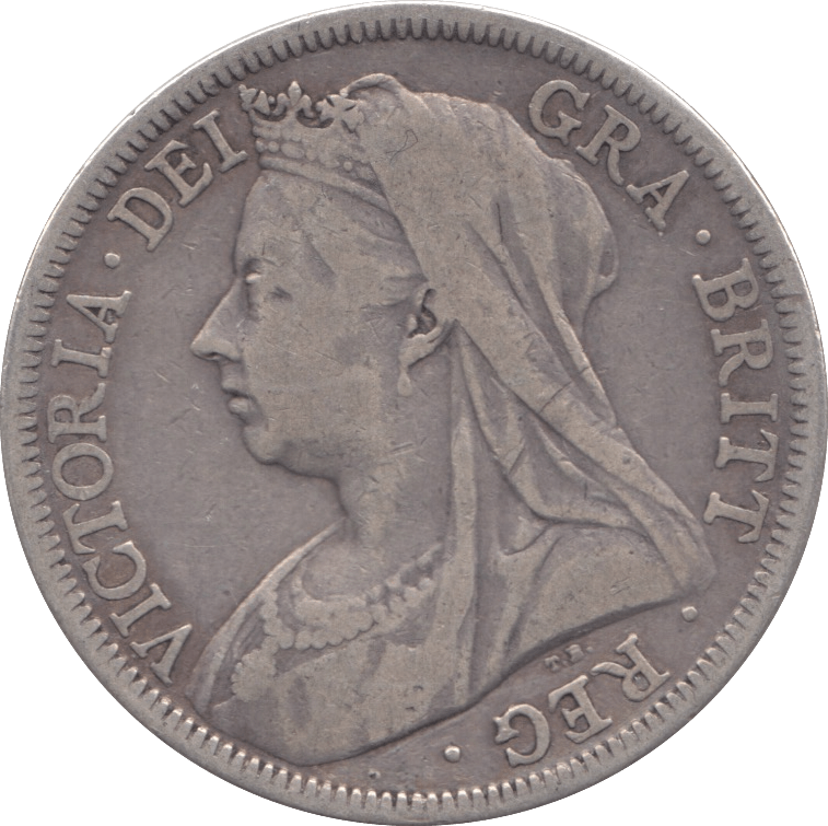 1899 HALFCROWN ( FINE ) - HALFCROWN - Cambridgeshire Coins