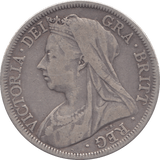 1899 HALFCROWN ( FINE ) - HALFCROWN - Cambridgeshire Coins