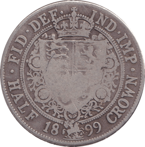 1899 HALFCROWN ( FINE ) - HALFCROWN - Cambridgeshire Coins