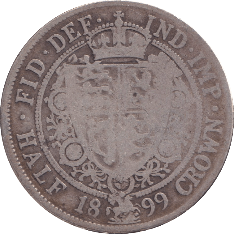 1899 HALFCROWN ( FINE ) - HALFCROWN - Cambridgeshire Coins