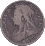 1899 HALFCROWN ( FINE ) - HALFCROWN - Cambridgeshire Coins