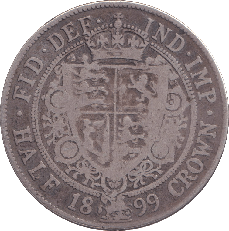 1899 HALFCROWN ( FINE ) - HALFCROWN - Cambridgeshire Coins