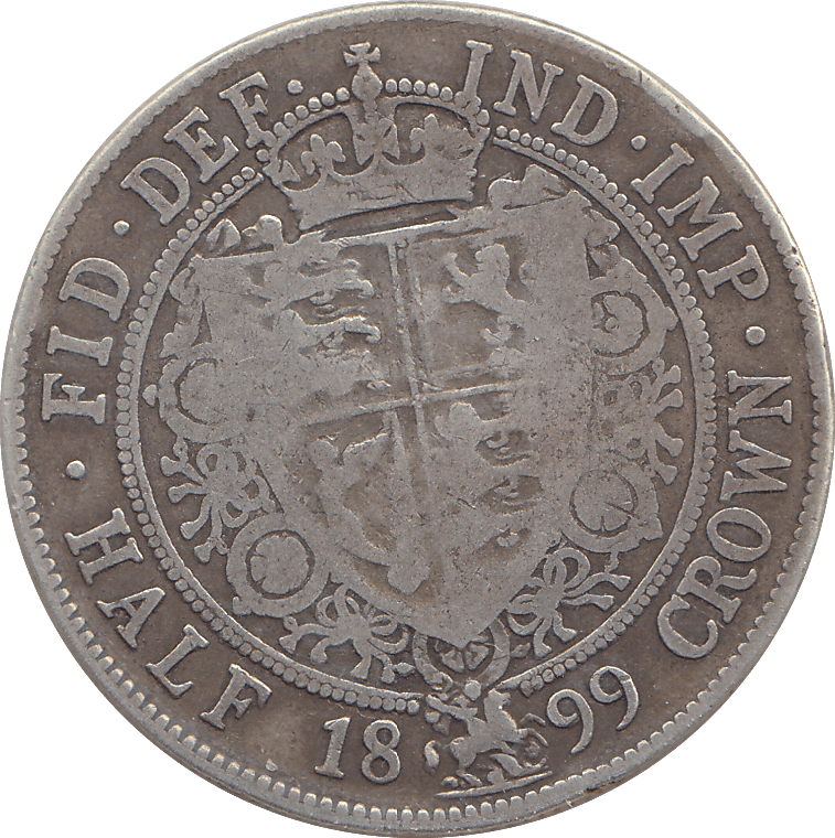 1899 HALFCROWN ( FINE ) - HALFCROWN - Cambridgeshire Coins