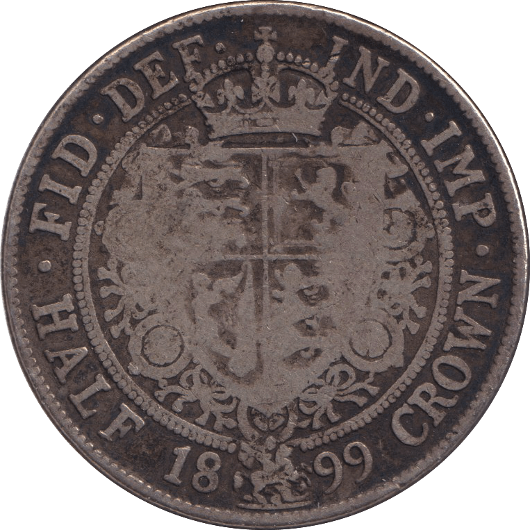 1899 HALFCROWN ( FINE ) - HALFCROWN - Cambridgeshire Coins