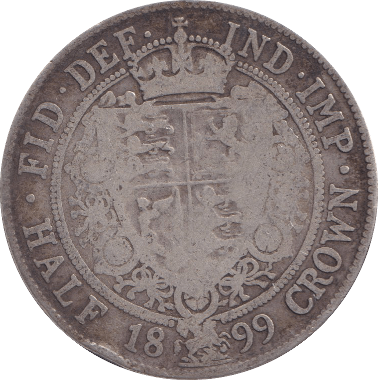 1899 HALFCROWN ( FINE ) - HALFCROWN - Cambridgeshire Coins