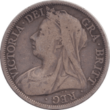 1899 HALFCROWN ( FINE ) - HALFCROWN - Cambridgeshire Coins