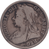 1899 HALFCROWN ( FINE ) - HALFCROWN - Cambridgeshire Coins