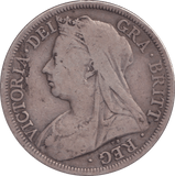 1899 HALFCROWN ( FINE ) - HALFCROWN - Cambridgeshire Coins