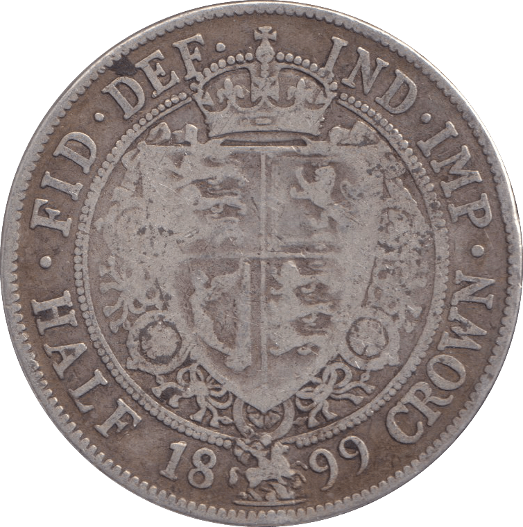 1899 HALFCROWN ( FINE ) - HALFCROWN - Cambridgeshire Coins
