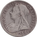 1899 HALFCROWN ( FINE ) - HALFCROWN - Cambridgeshire Coins