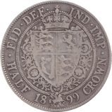 1899 HALFCROWN ( FINE ) - WORLD COINS - Cambridgeshire Coins