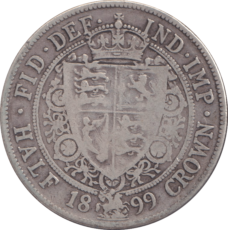1899 HALFCROWN ( FINE ) - WORLD COINS - Cambridgeshire Coins