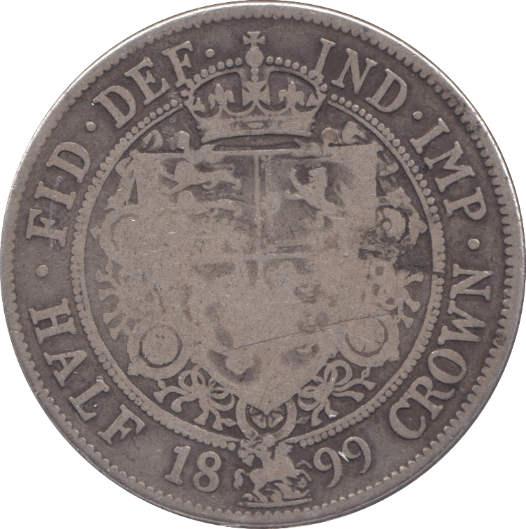 1899 HALFCROWN ( GF ) - HALFCROWN - Cambridgeshire Coins
