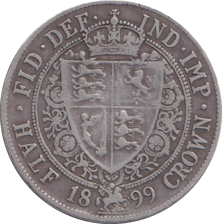 1899 HALFCROWN ( GF ) - HALFCROWN - Cambridgeshire Coins