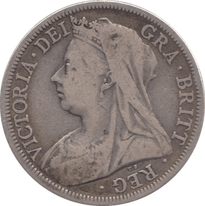 1899 HALFCROWN ( GF ) - Halfcrown - Cambridgeshire Coins