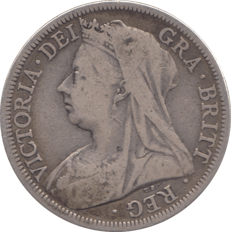 1899 HALFCROWN ( GF ) - Halfcrown - Cambridgeshire Coins