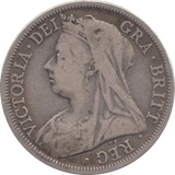 1899 HALFCROWN ( GF ) - Halfcrown - Cambridgeshire Coins