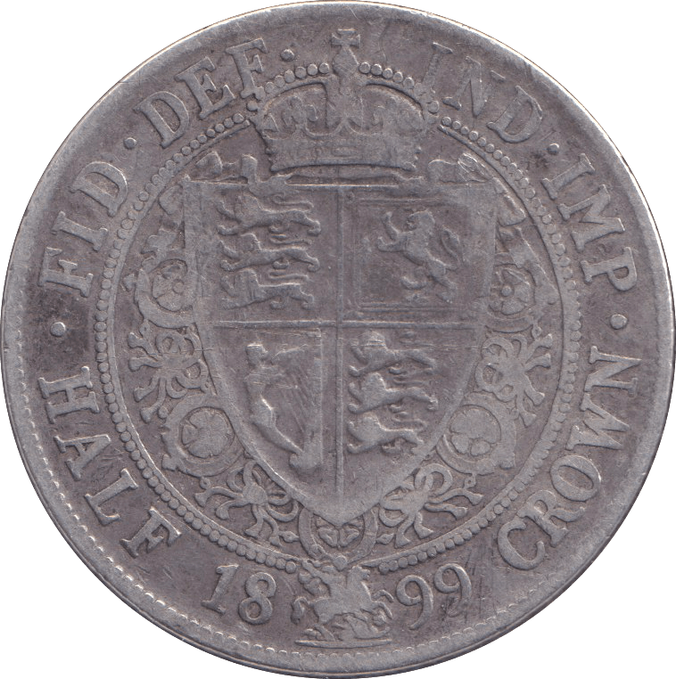 1899 HALFCROWN ( GF ) - HALFCROWN - Cambridgeshire Coins