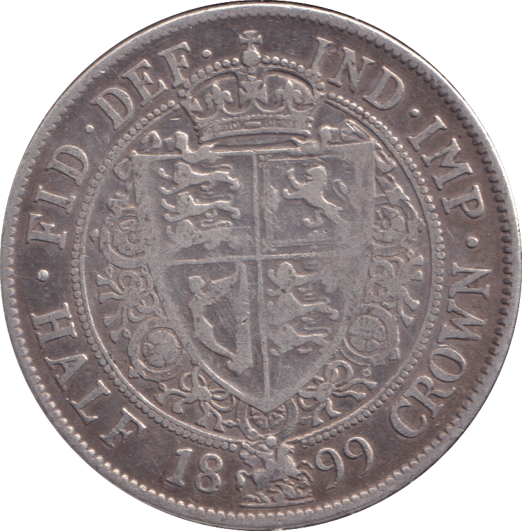 1899 HALFCROWN ( GF ) - HALFCROWN - Cambridgeshire Coins