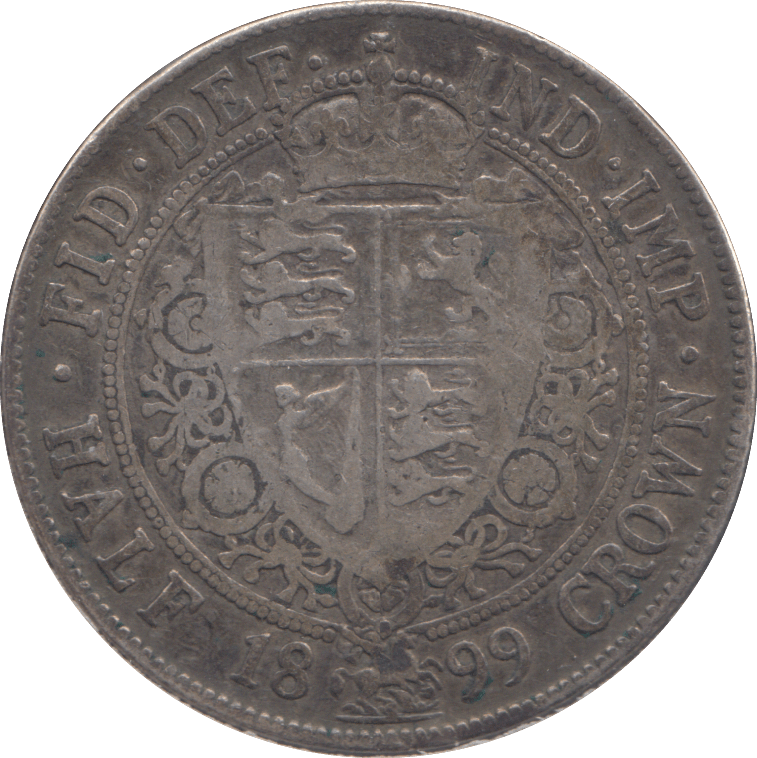 1899 HALFCROWN ( GF ) - HALFCROWN - Cambridgeshire Coins