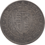 1899 HALFCROWN ( GF ) - HALFCROWN - Cambridgeshire Coins