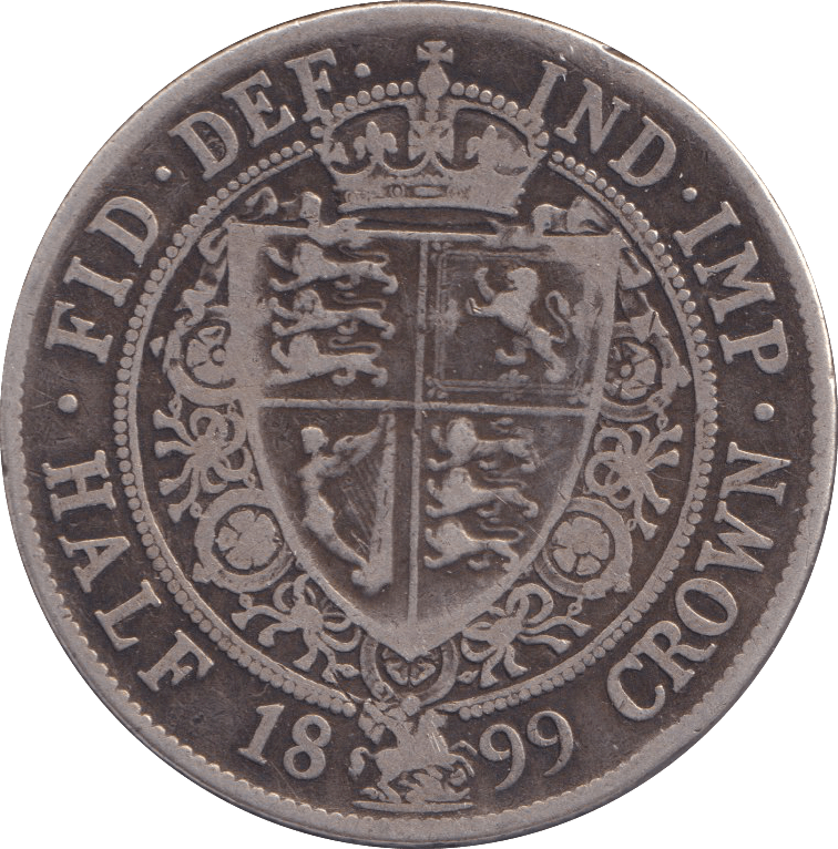 1899 HALFCROWN ( GF ) - HALFCROWN - Cambridgeshire Coins