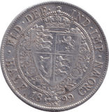 1899 HALFCROWN ( GVF ) 1 - HALFCROWN - Cambridgeshire Coins