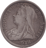 1899 HALFCROWN ( GVF ) - HALFCROWN - Cambridgeshire Coins