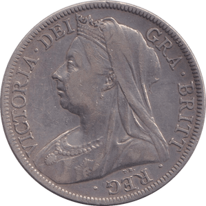 1899 HALFCROWN ( GVF ) - HALFCROWN - Cambridgeshire Coins