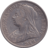 1899 HALFCROWN ( GVF ) - HALFCROWN - Cambridgeshire Coins