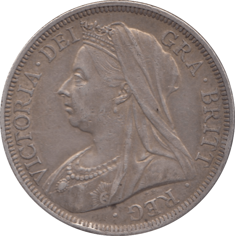 1899 HALFCROWN ( GVF ) - HALFCROWN - Cambridgeshire Coins