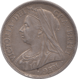 1899 HALFCROWN ( GVF ) - HALFCROWN - Cambridgeshire Coins