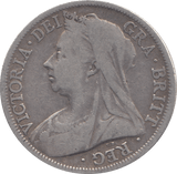 1899 HALFCROWN ( NF ) - HALFCROWN - Cambridgeshire Coins
