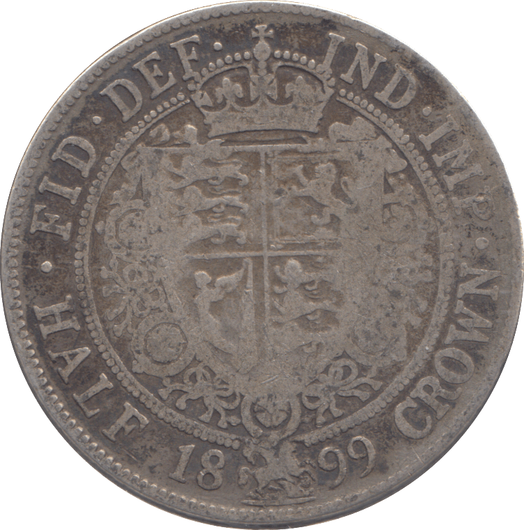 1899 HALFCROWN ( NF ) - HALFCROWN - Cambridgeshire Coins