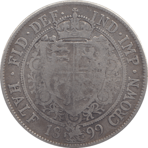 1899 HALFCROWN ( NF ) - HALFCROWN - Cambridgeshire Coins