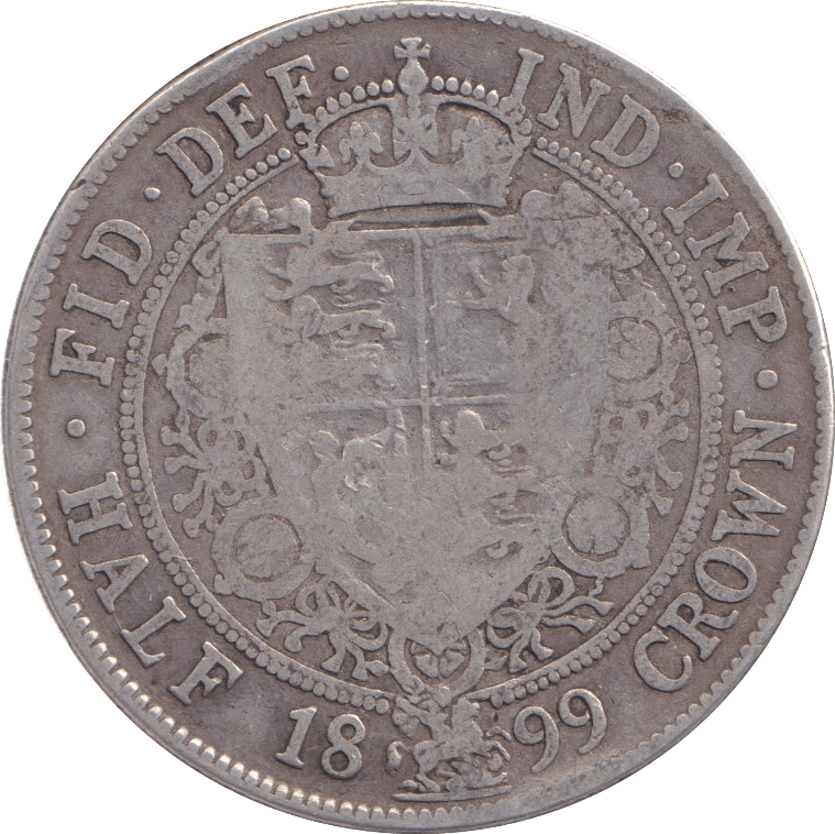 1899 HALFCROWN ( NF ) - HALFCROWN - Cambridgeshire Coins