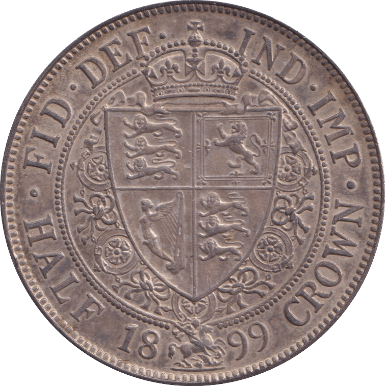 1899 HALFCROWN ( UNC ) - HALFCROWN - Cambridgeshire Coins