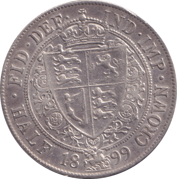 1899 HALFCROWN ( VF ) - HALFCROWN - Cambridgeshire Coins