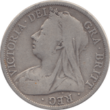 1899 HALFROWN ( NF ) - HALFCROWN - Cambridgeshire Coins