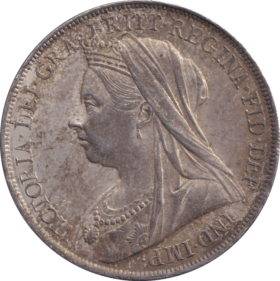 1899 LXII CROWN ( AUNC ) - CROWN - Cambridgeshire Coins