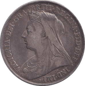 1899 LXIII CROWN ( FINE ) - CROWN - Cambridgeshire Coins