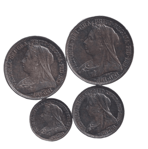1899 MAUNDY SET VICTORIA - Maundy Set - Cambridgeshire Coins
