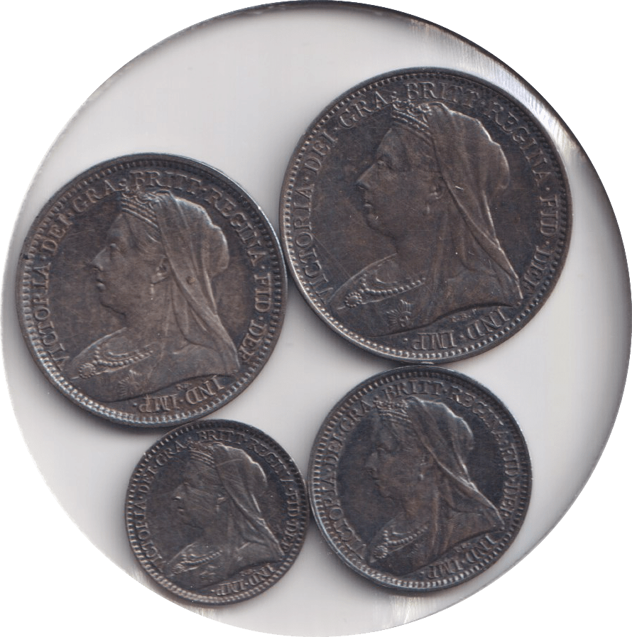 1899 MAUNDY SET VICTORIA - Maundy Set - Cambridgeshire Coins