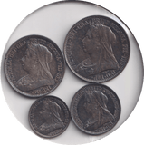 1899 MAUNDY SET VICTORIA - Maundy Set - Cambridgeshire Coins