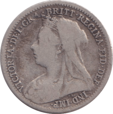 1899 MAUNDY THREEPENCE ( FINE ) - MAUNDY THREEPENCE - Cambridgeshire Coins